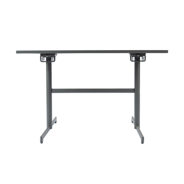 Table rectangulaire pliante en métal 117*70 cm